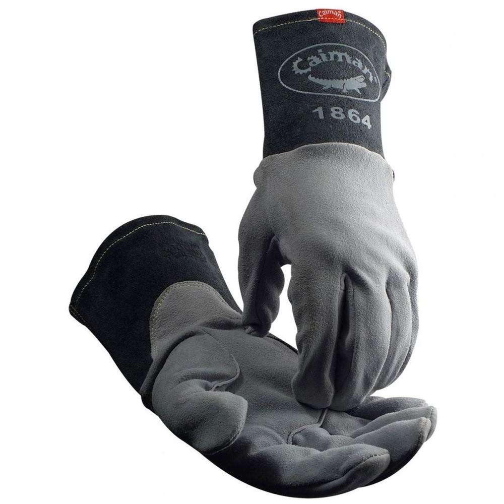 Caiman 1864 Kontour Deerskin Tig Welding Gloves Small